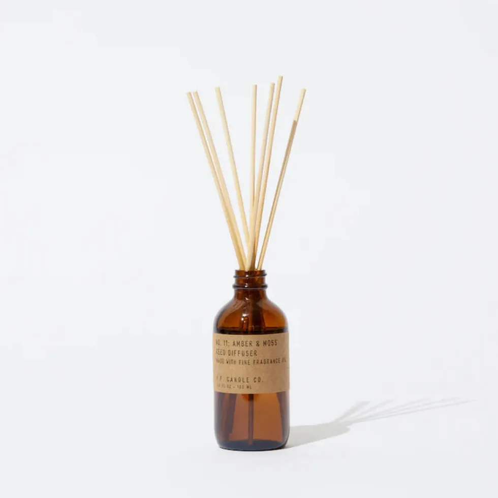 Clearance No. 11 Amber & Moss - Reed Diffuser Home & Living
