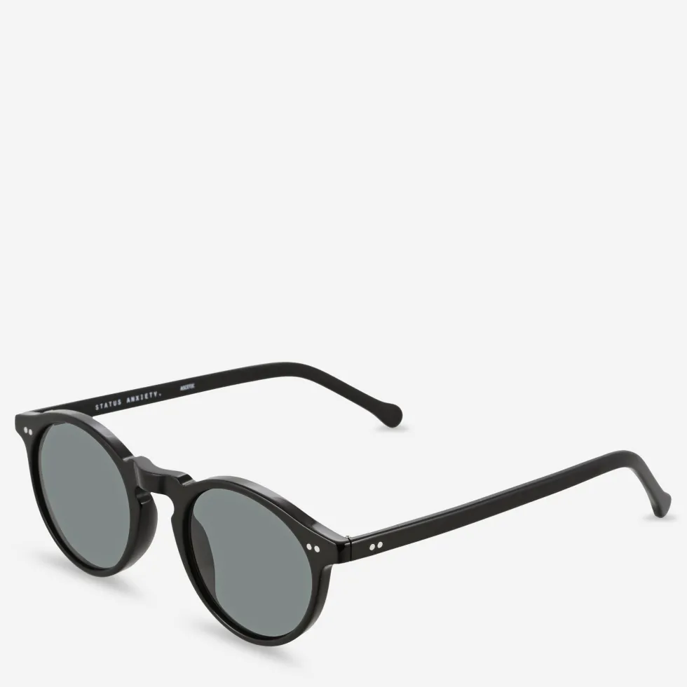 Sale 'Ascetic' Sunglasses - Black Sunglasses