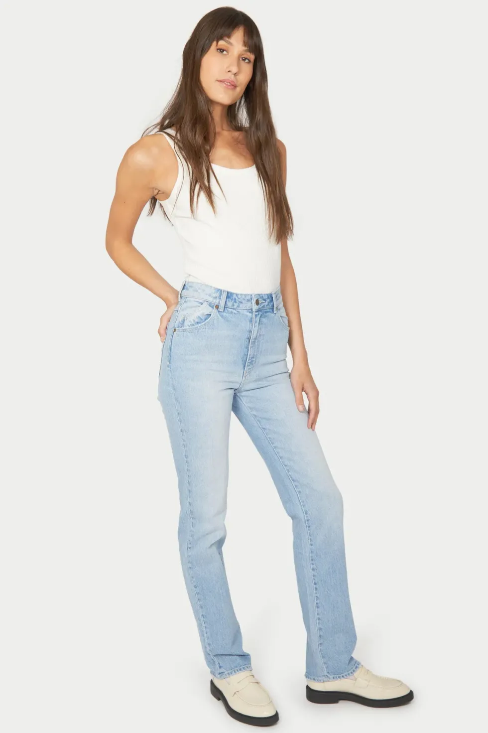 Fashion 'Original Straight' - Faded Vintage Denim