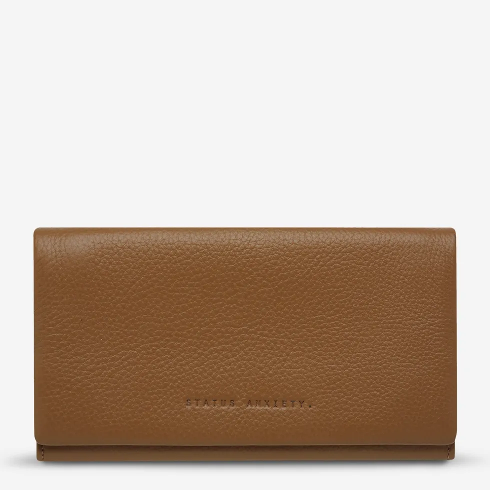 Clearance 'Nevermind' Wallet - Tan Wallets