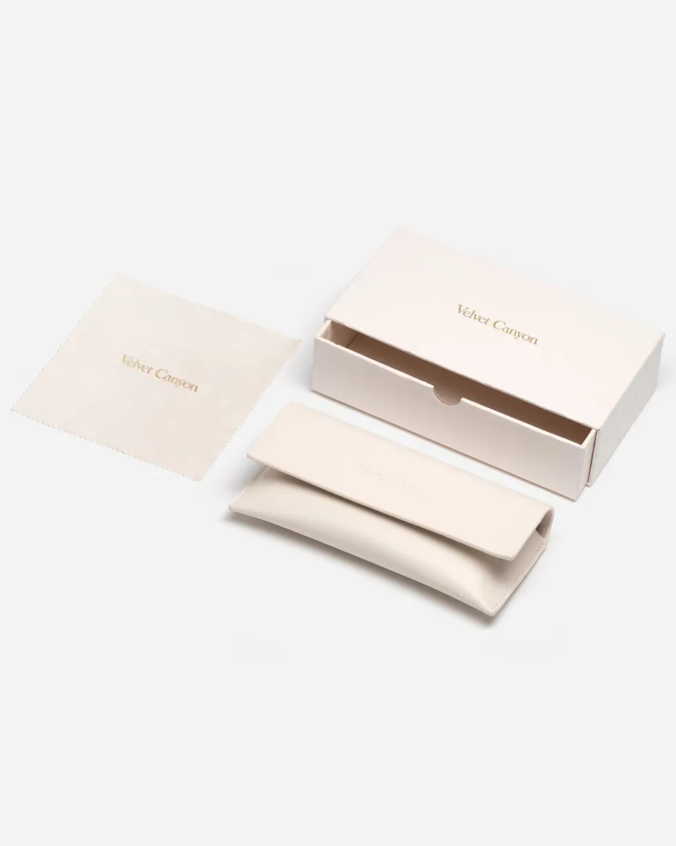 Hot 'Motel Musa' - Milk Tea Sunglasses