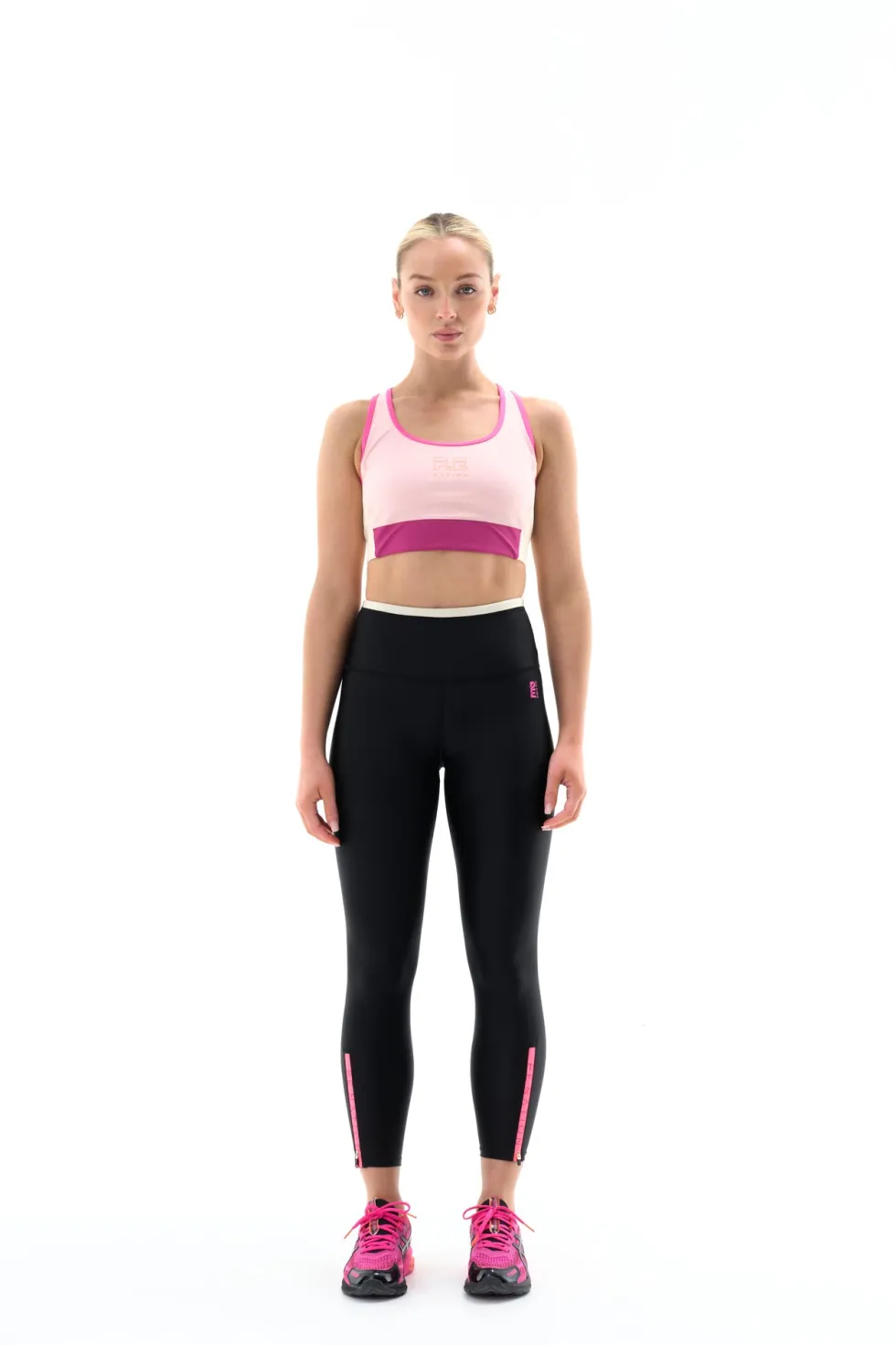 Hot 'Steady Run Legging' - Bright Pink Activewear