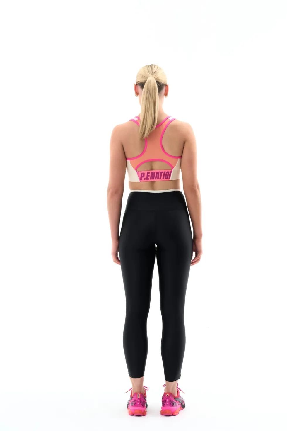 Hot 'Steady Run Legging' - Bright Pink Activewear