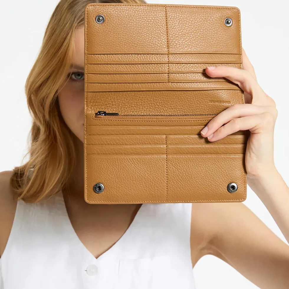 Online 'Living Proof' Wallet - Tan Wallets