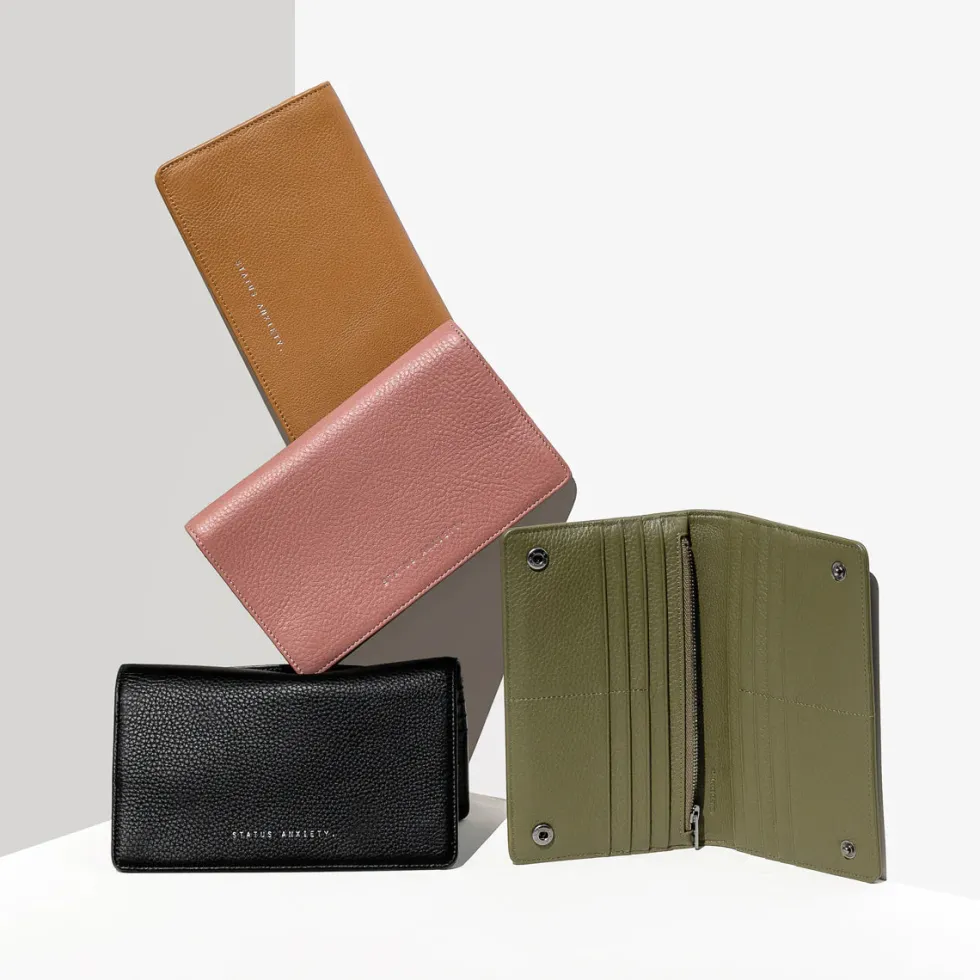 New 'Living Proof' Wallet- Black Wallets