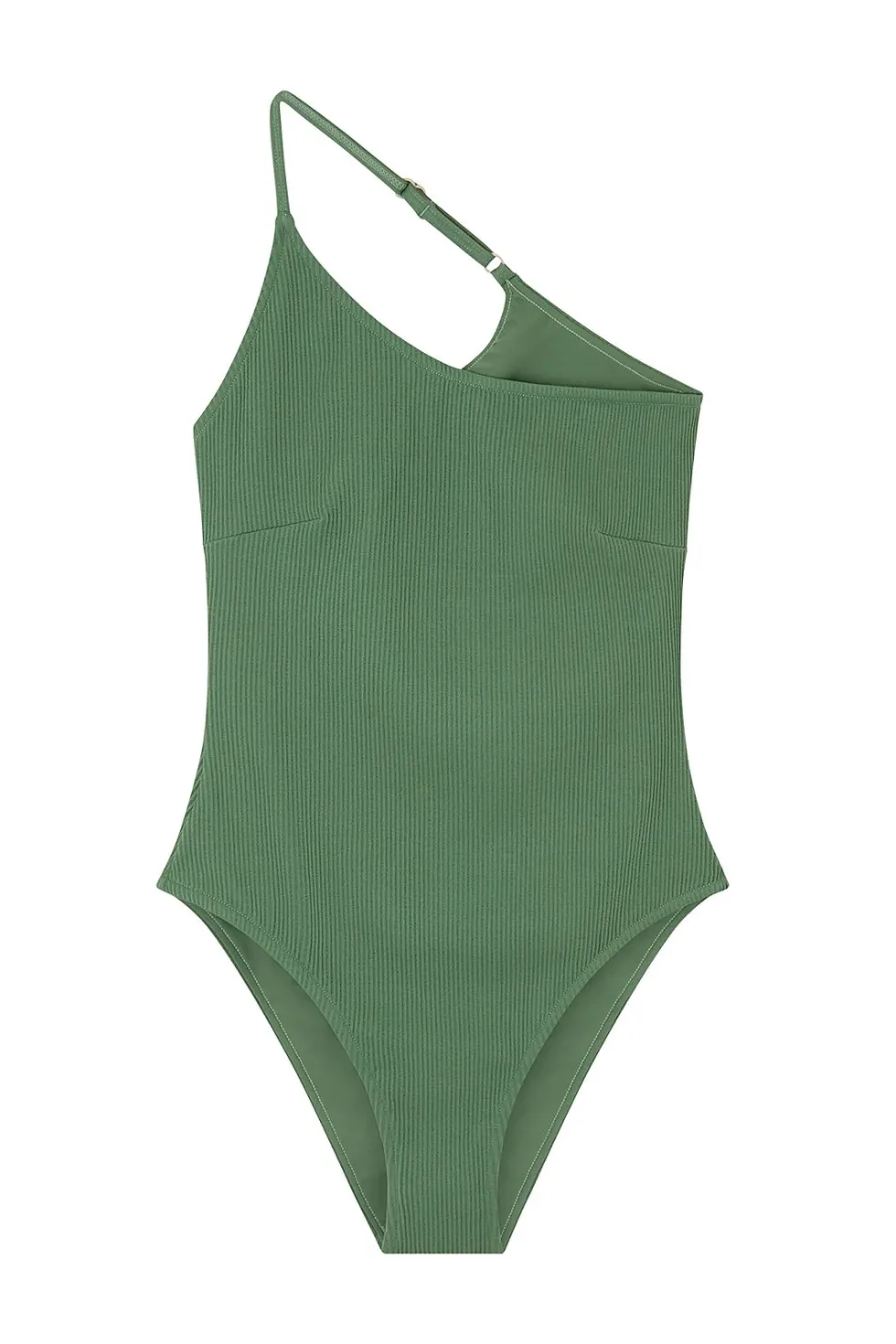 Discount - Myrtle Rib Aysmmetric Onepiece Swimwear
