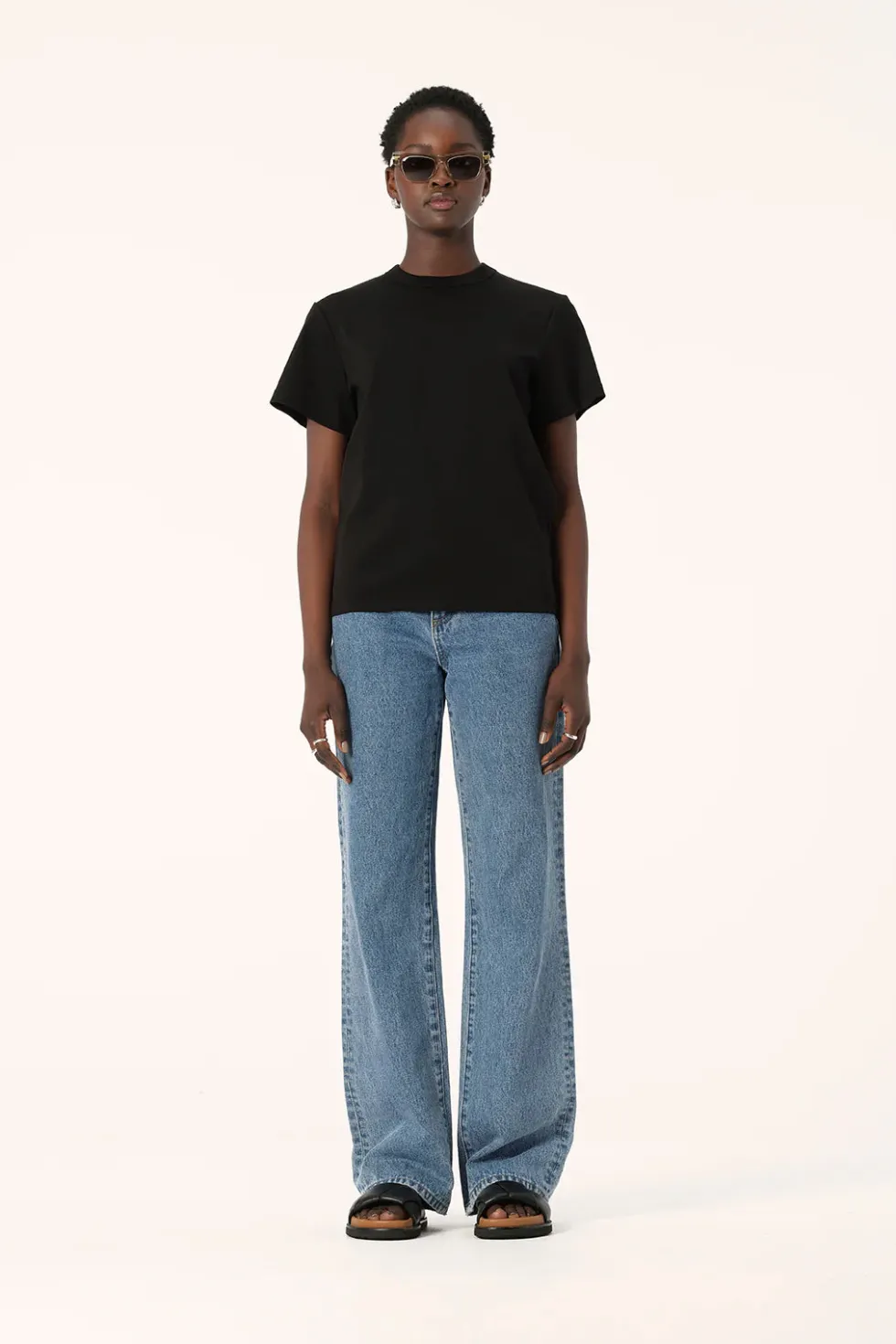 Sale 'Zoe Tee' - Black Tops