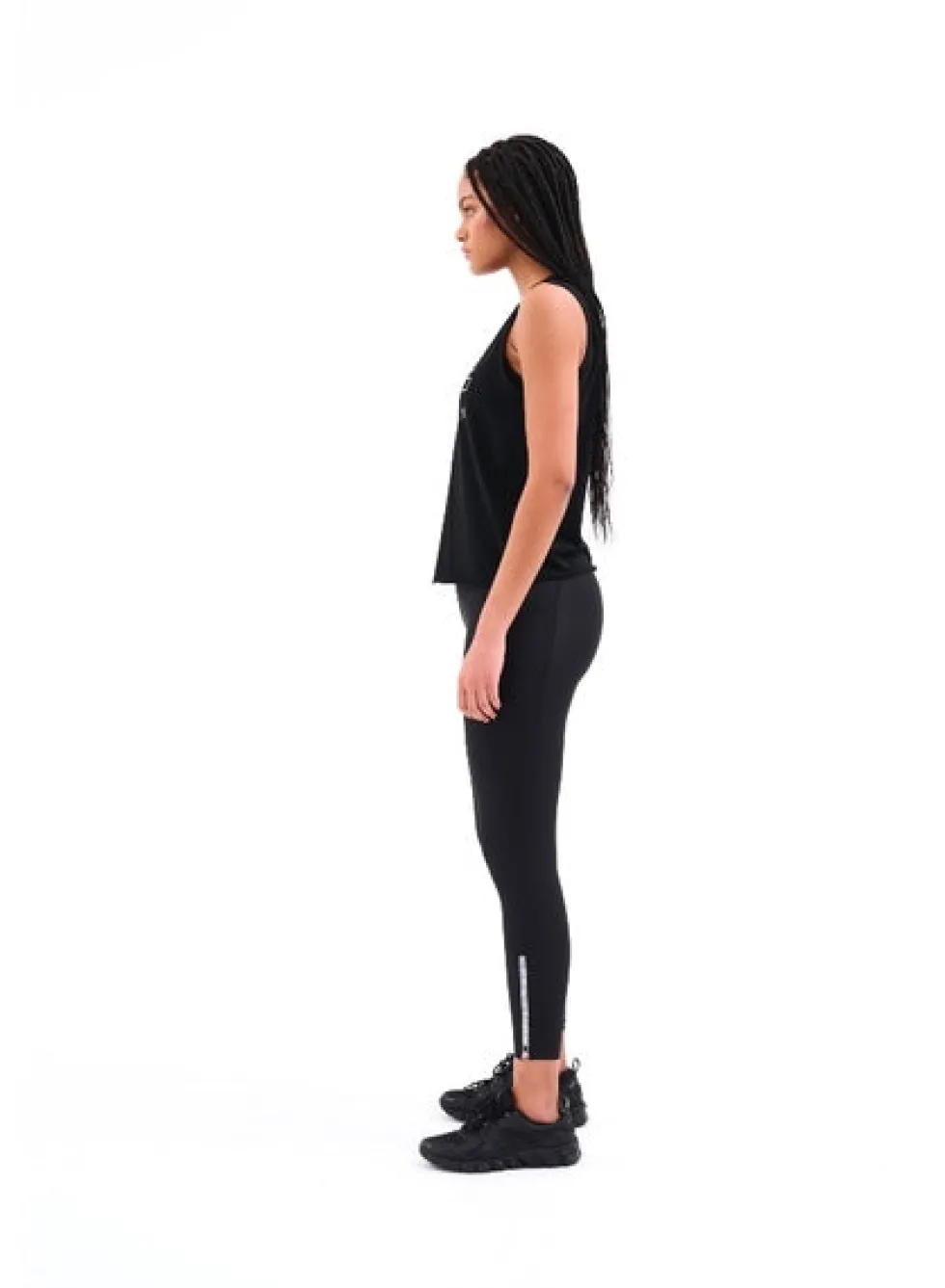 Discount 'Shuffle Tank' - Black Tops|Activewear