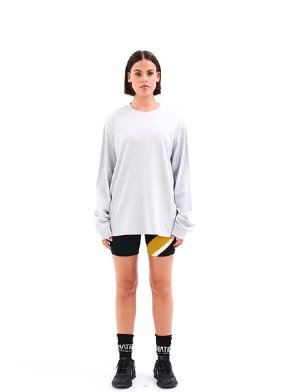 Online 'Stage Win LS Tee' - High Rise Grey Activewear