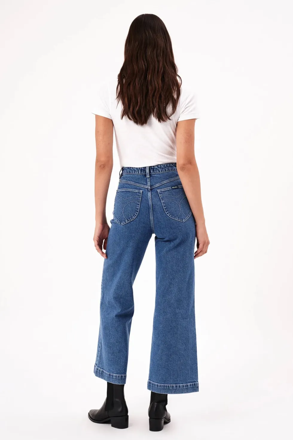 Hot 'Sailor Scoop' - Breaker Mid Vintage Blue Denim