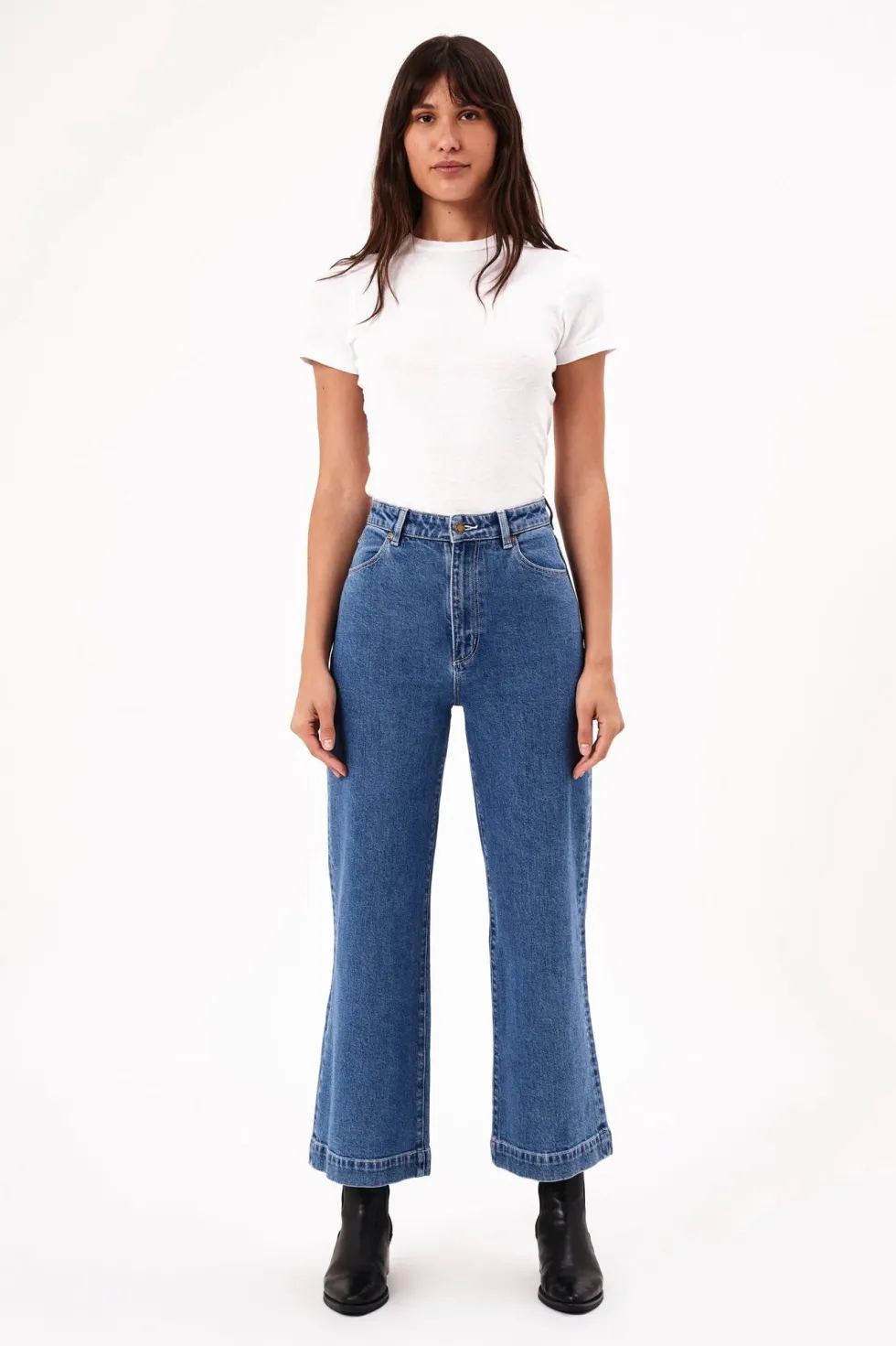 Hot 'Sailor Scoop' - Breaker Mid Vintage Blue Denim