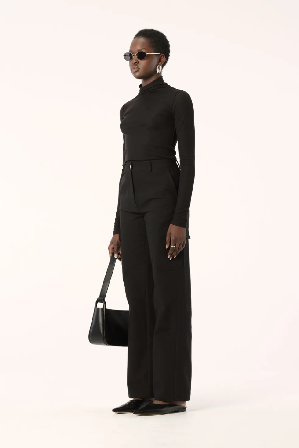 Hot 'Asuko Cargo Pant' - Black Bottoms