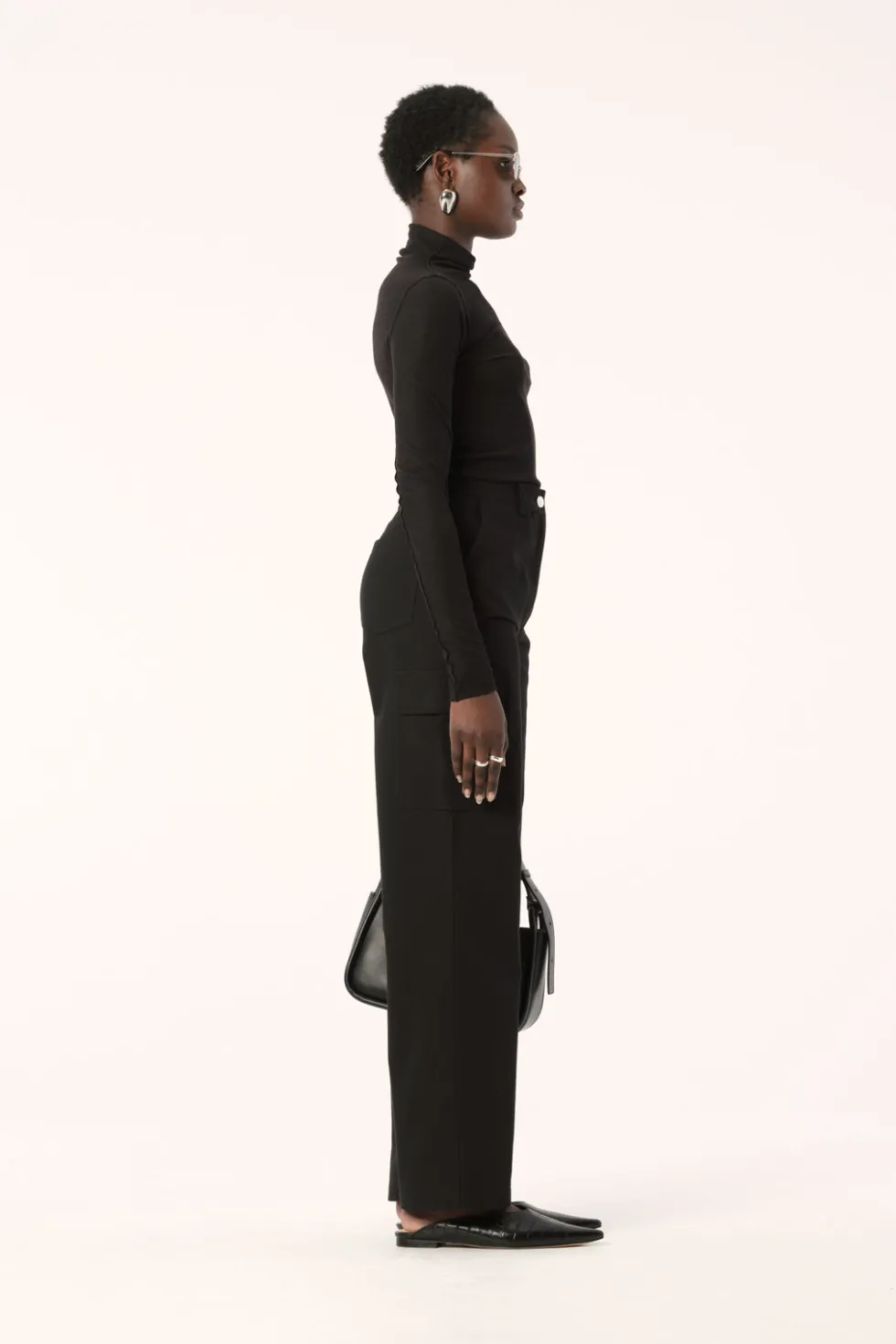 Hot 'Asuko Cargo Pant' - Black Bottoms