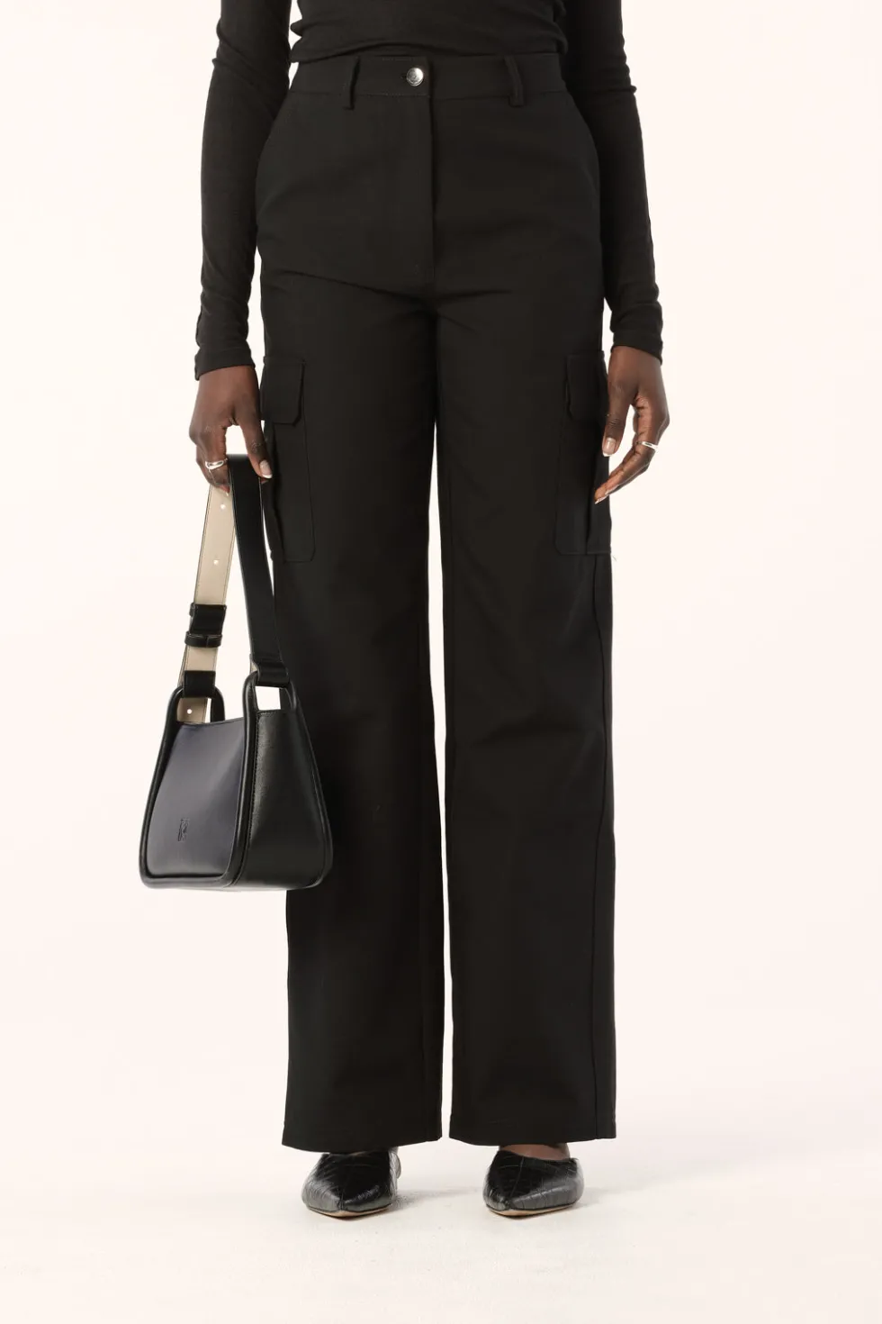 Hot 'Asuko Cargo Pant' - Black Bottoms