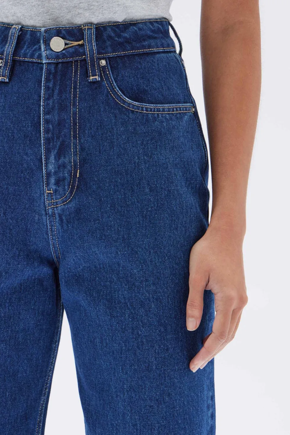 Discount 'Vintage Straight Jean' - Heritage Blue Denim