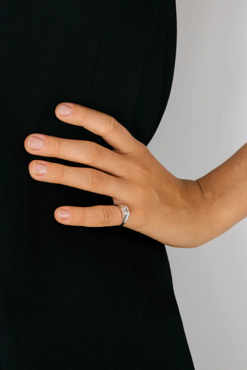 Fashion 'Topaz Ring'- Silver Jewellery