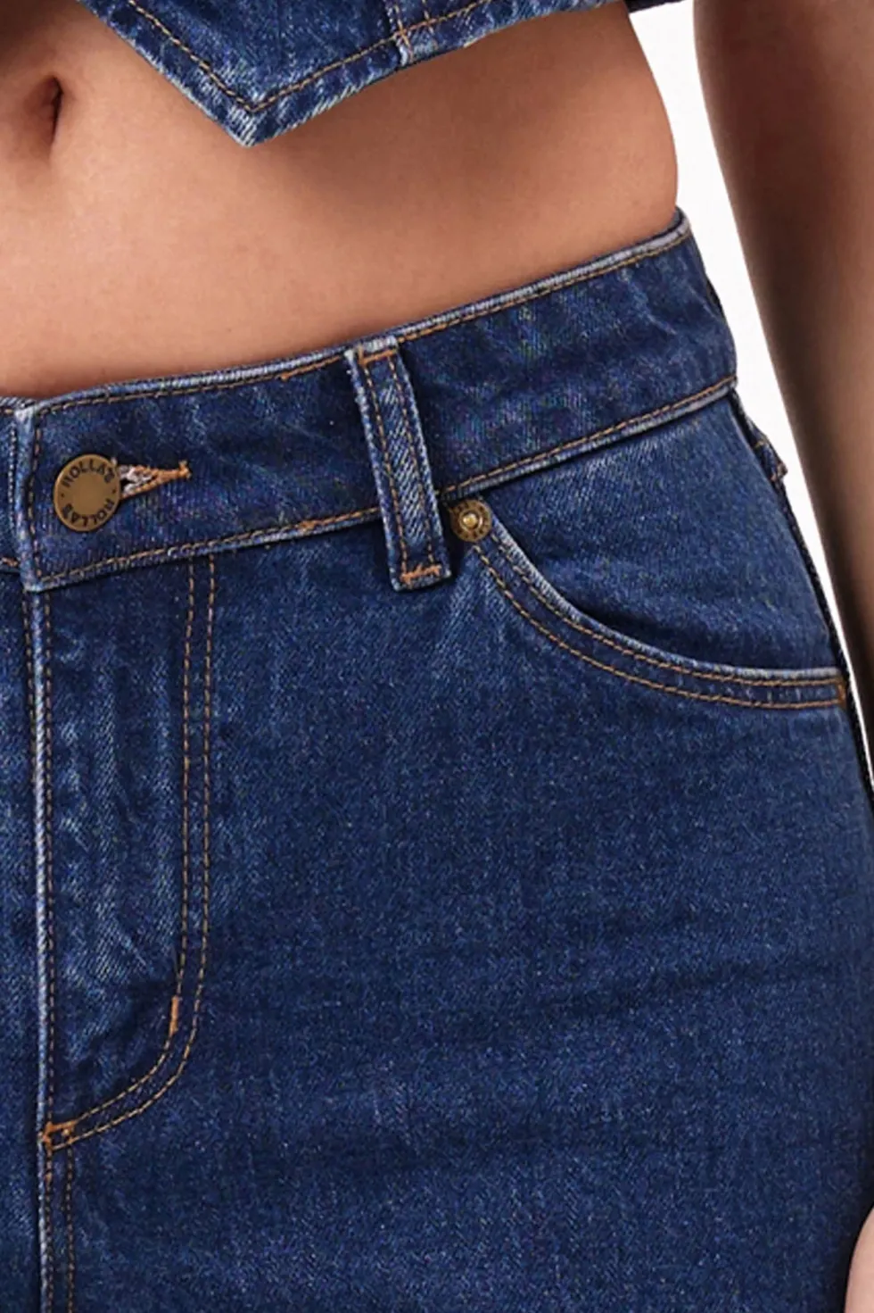 Hot Rolla's 'Heidi Low'- Dark Stone Denim