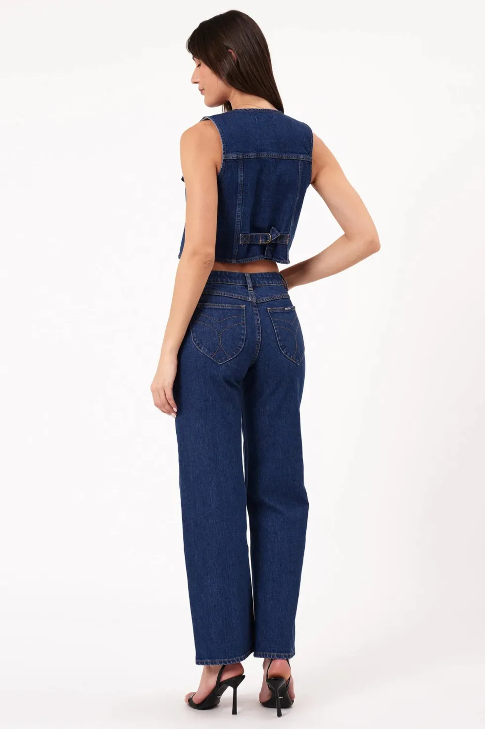 Hot Rolla's 'Heidi Low'- Dark Stone Denim