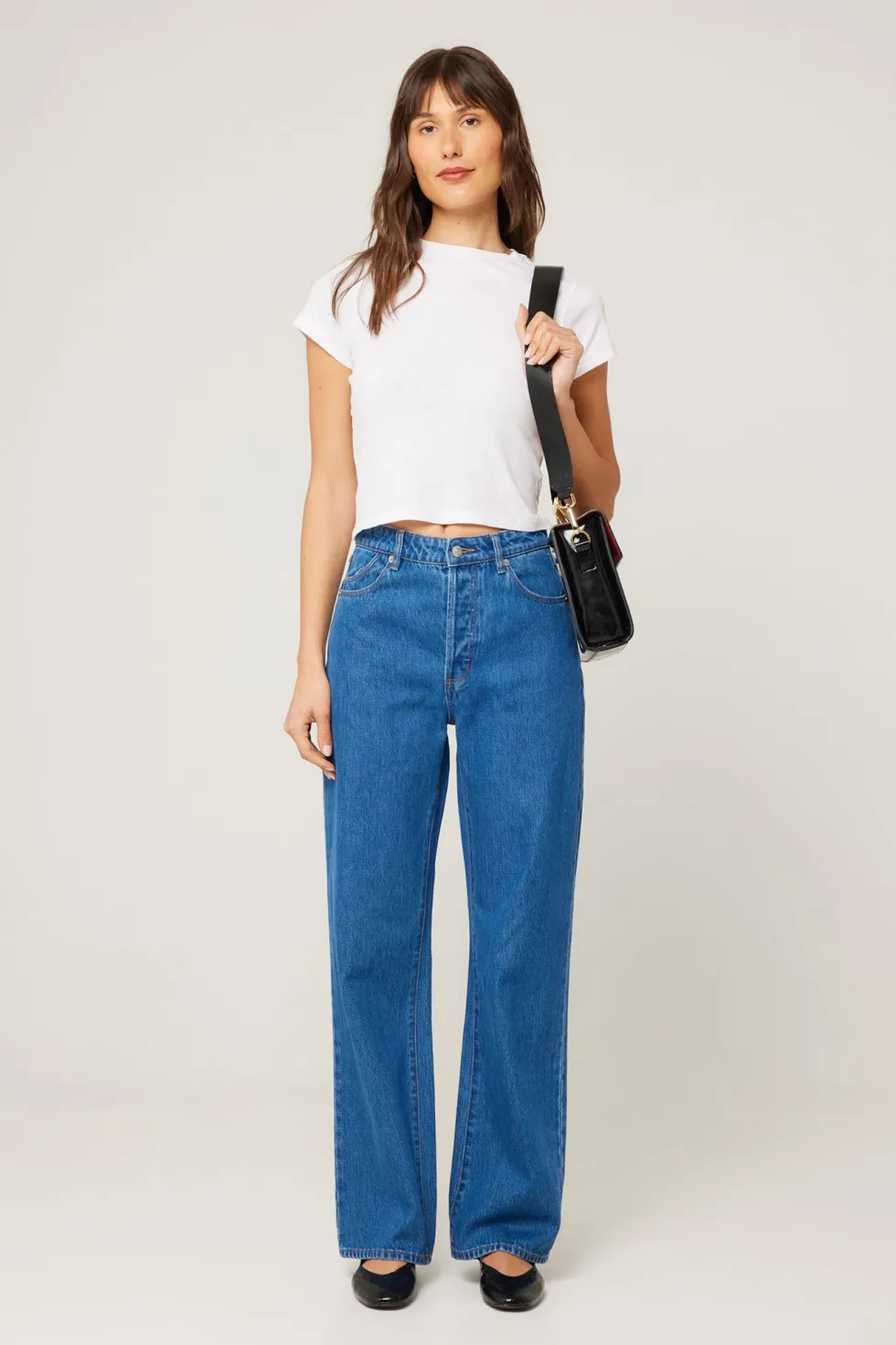 Hot 'Stevie Relaxed'- Ashley Blue Denim