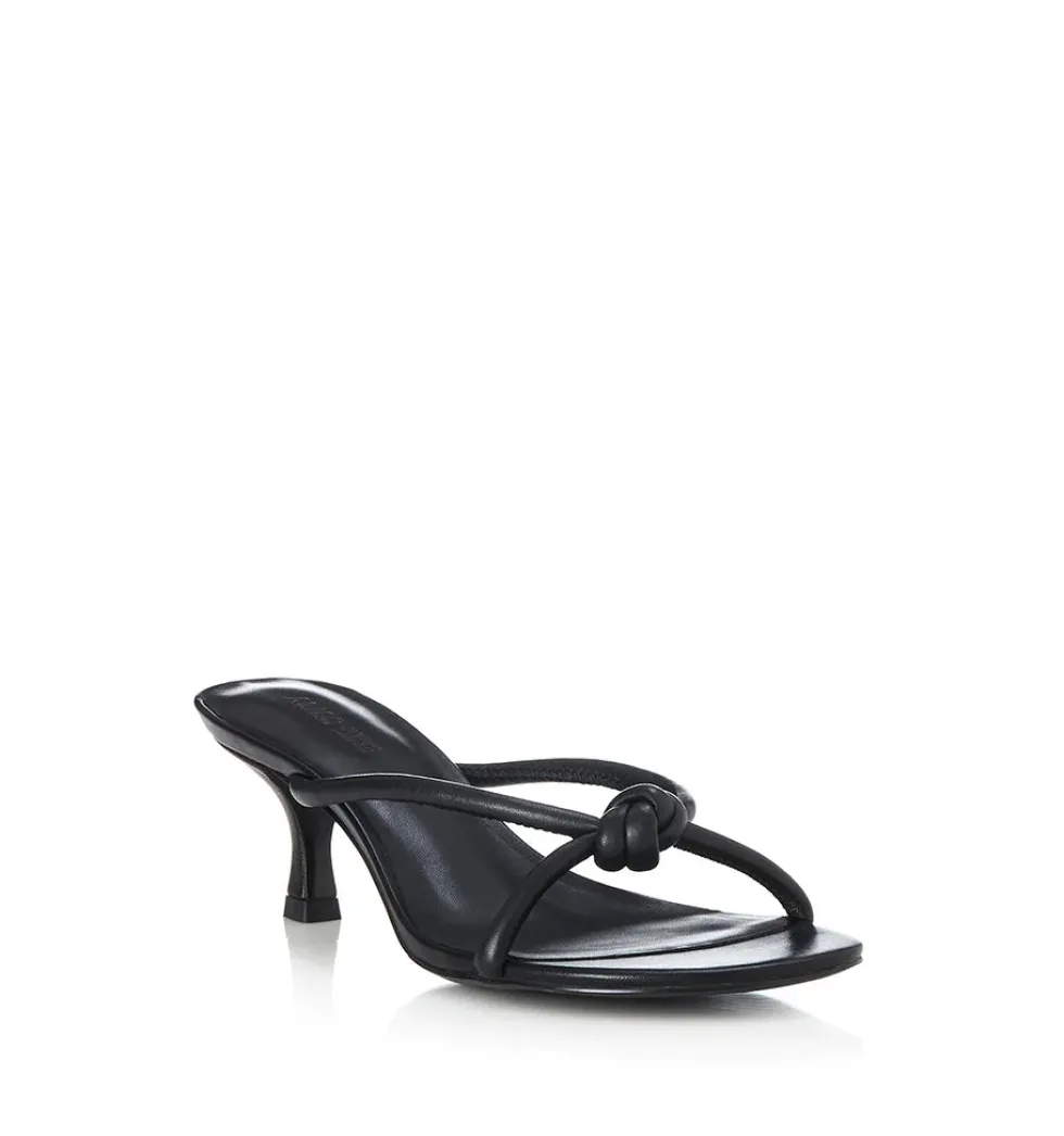 Best 'Sloane' - Black Leather Heels