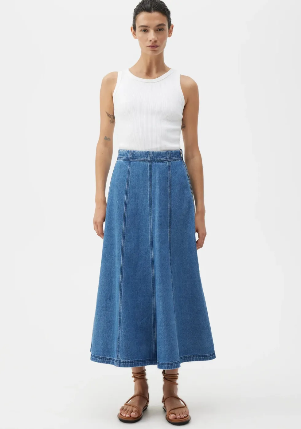 Fashion 'Cassie Tank' - White Basics