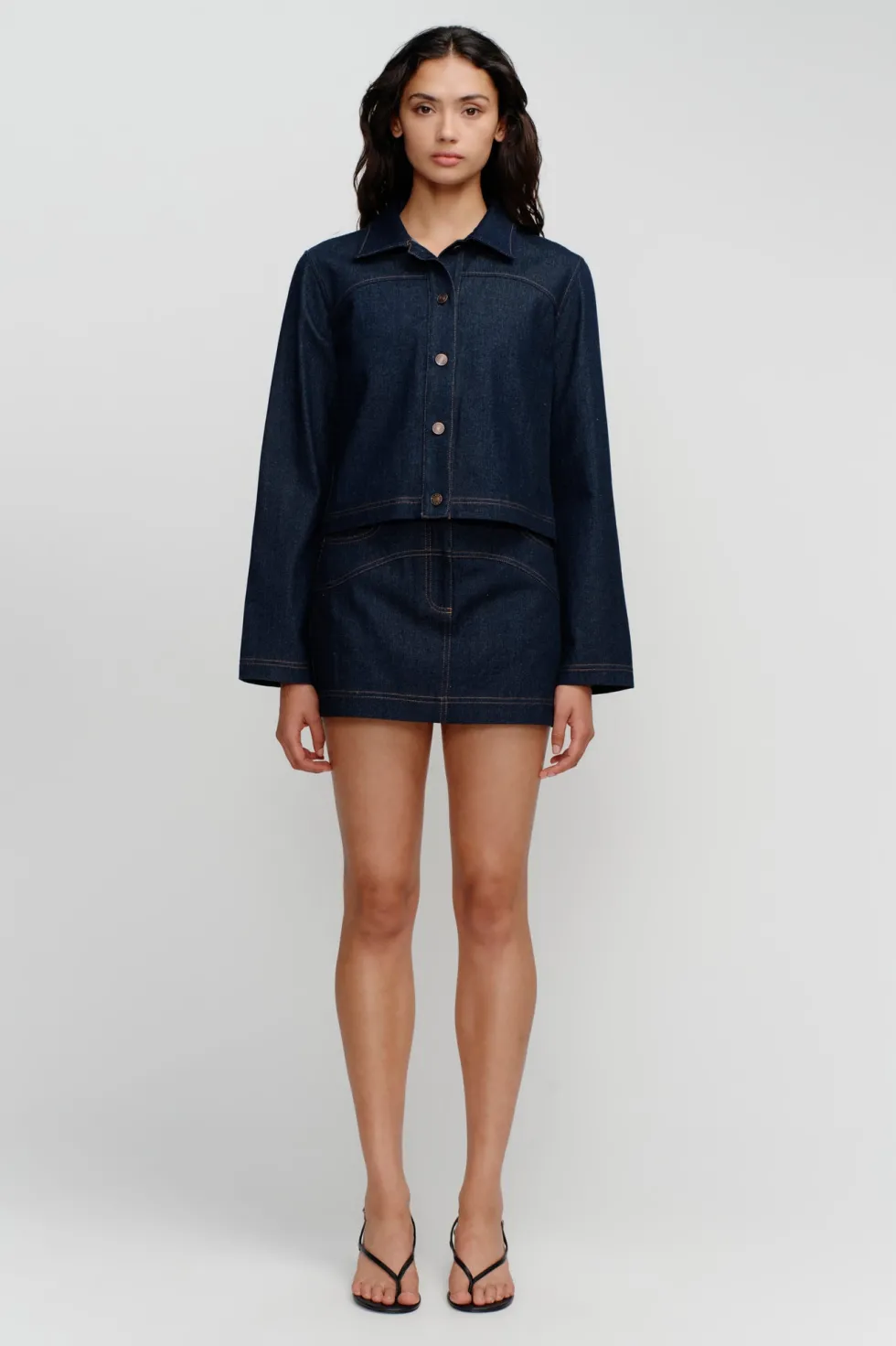 Clearance 'Duke Denim Jacket' - Indigo Outerwear|Denim