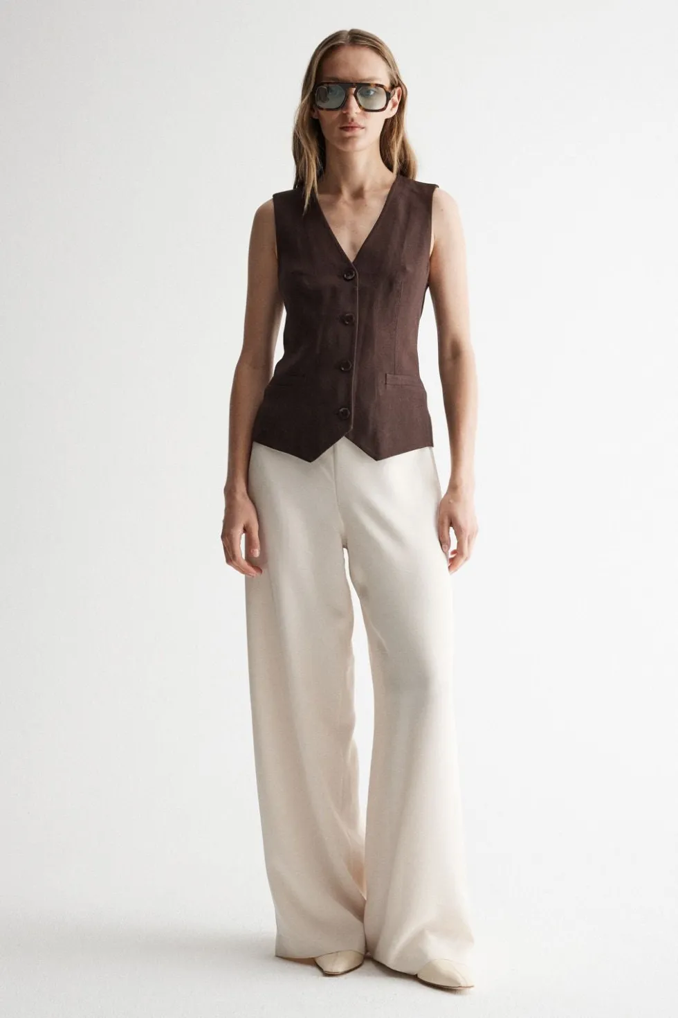 Clearance 'Nina Vest' - Chocolate Sets