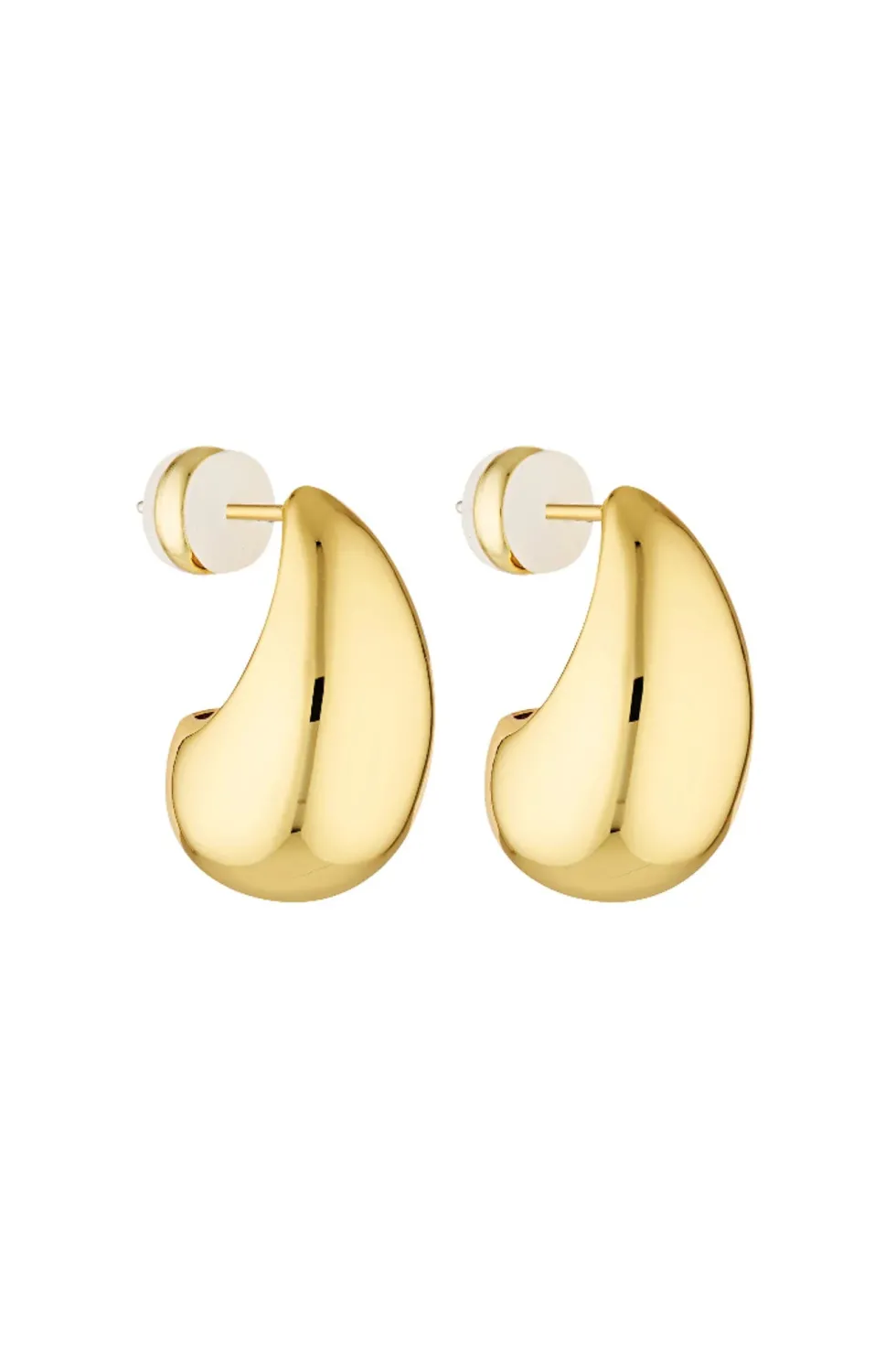 Fashion 'Baby Blob Earrings' - Gold Jewellery