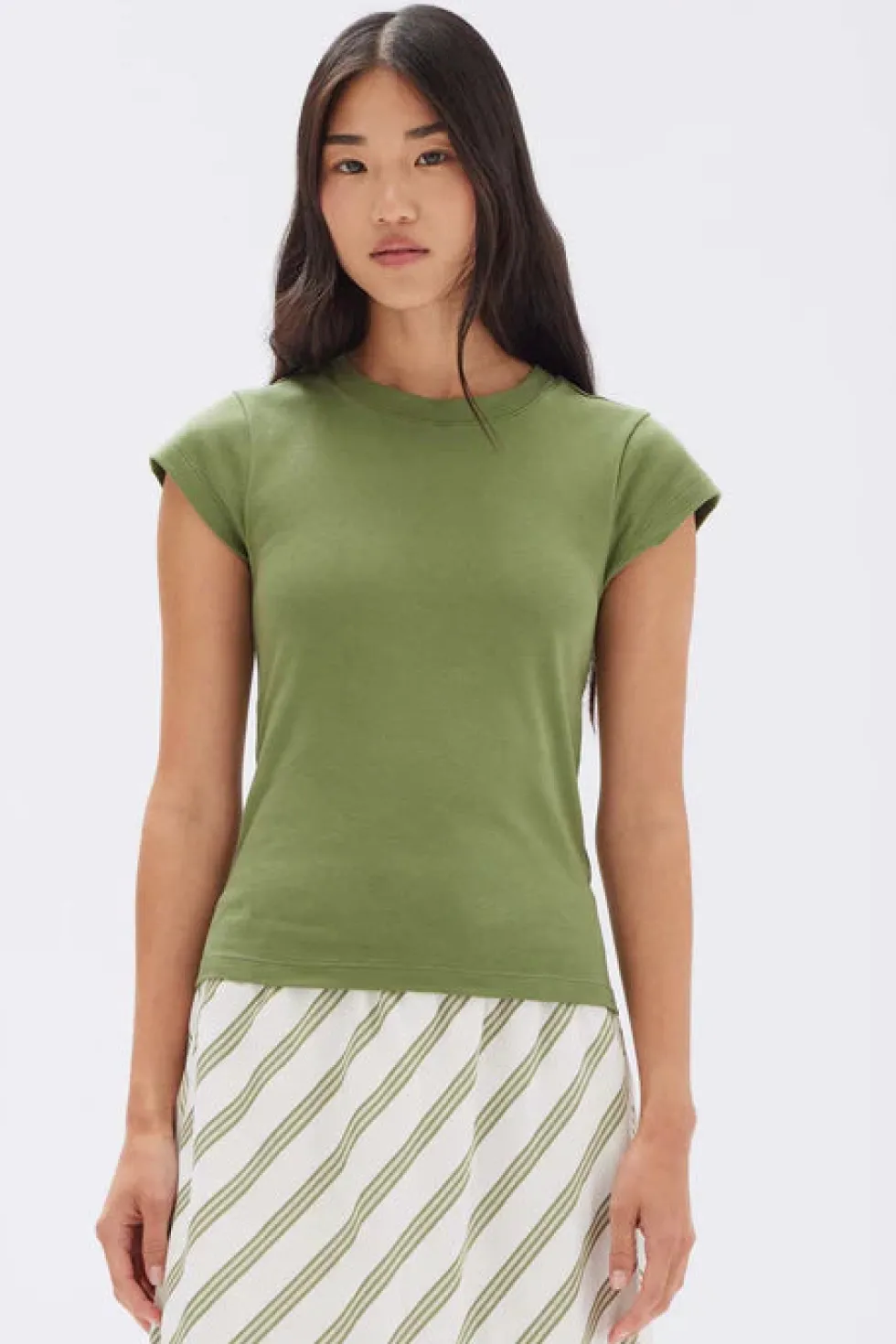 New 'Josie Short Sleeve Tee' - Pandan Basics