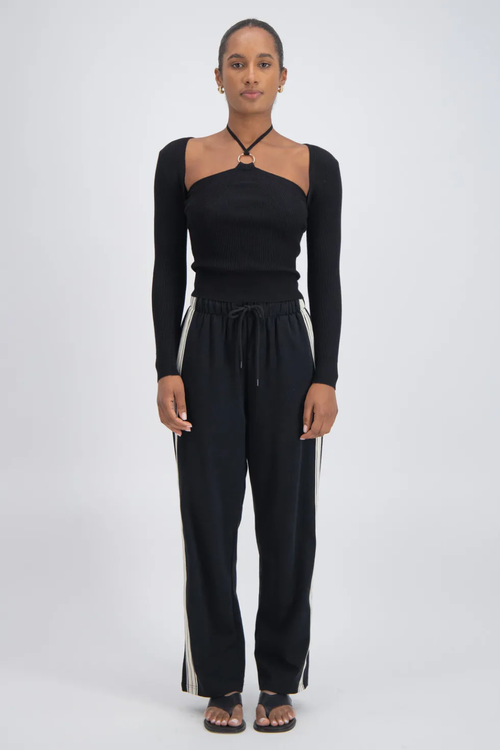Discount "Panarea Trackpant"- Black Bottoms
