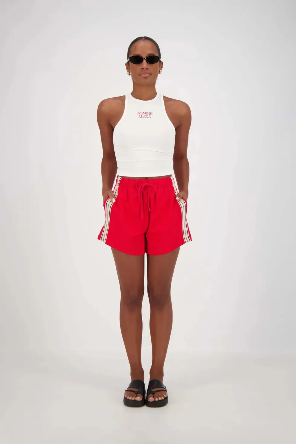 New "Panarea Short" - Red Shorts|Bottoms